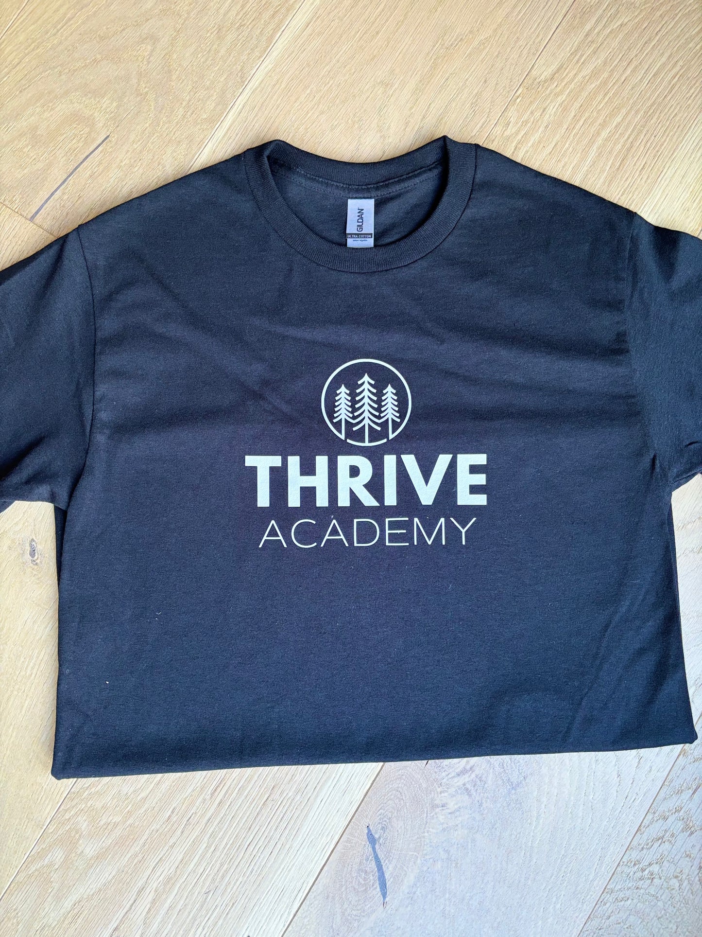 Thrive Academy Classic Black and Forest Green T-Shirts (Youth and Adult)