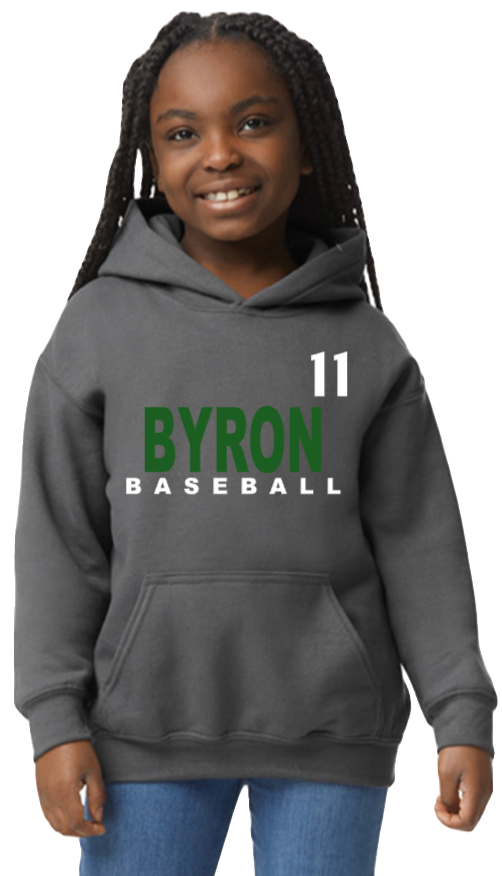 Byron Player Sweatshirt with Custom Number (Youth)