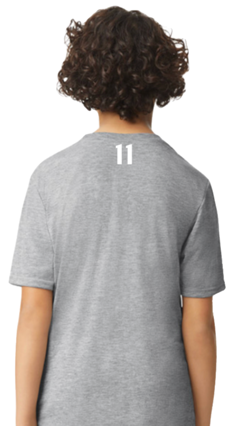 Byron Performance T-Shirt with Optional Custom Number (Youth/Adult)