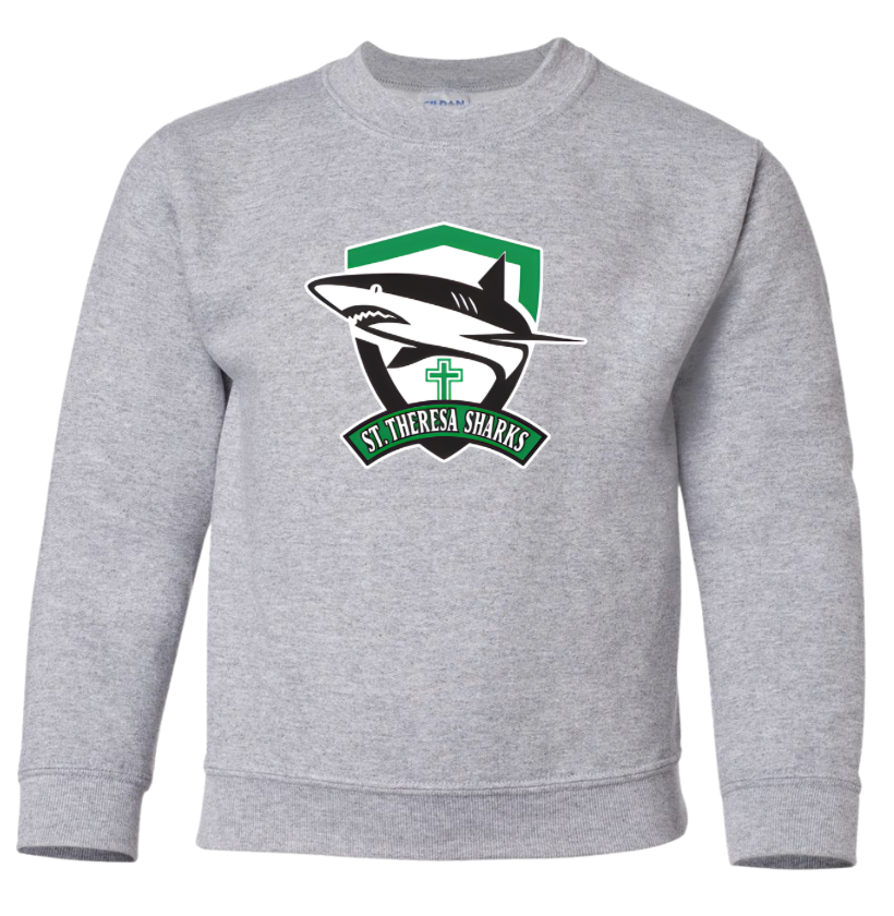 St. Theresa Full Logo Crewneck Sweatshirt - Youth