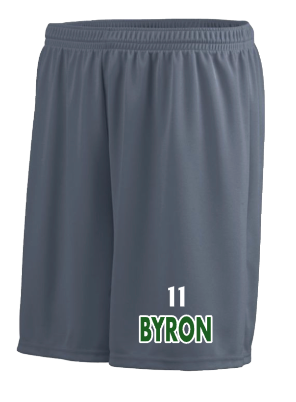 Byron Shorts 7" with Optional Number (Youth/Adult)