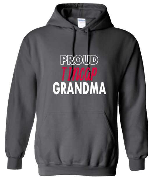 Proud Grandma Tincap Long Sleeve Sweatshirt (Adult)