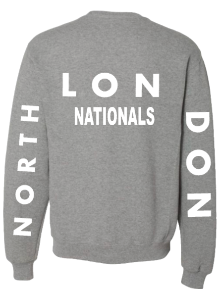 NORTH LON DON timeless Long Sleeve Sweatshirt (Youth/Adult)