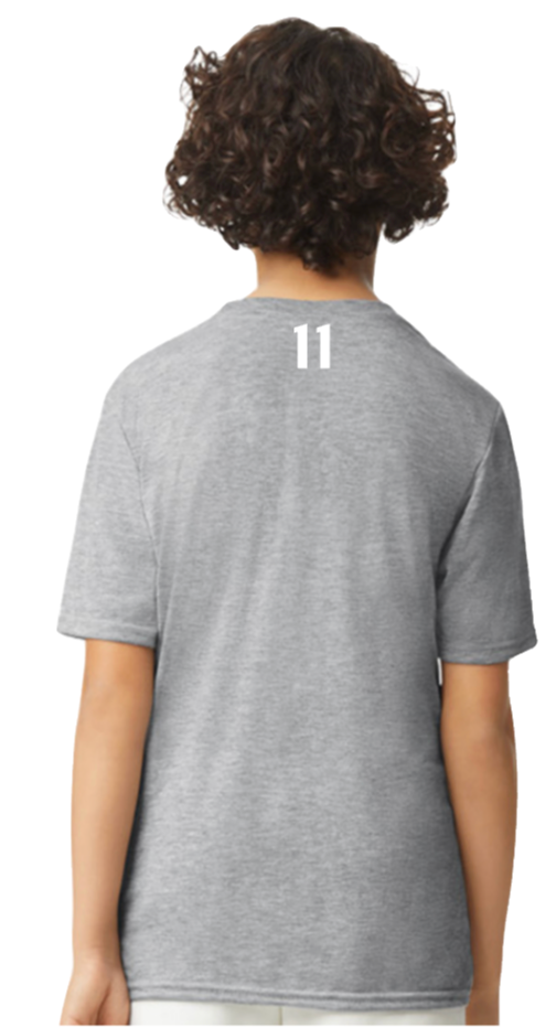 Nationals Performance T-Shirt with Optional Custom Number (Youth/Adult)
