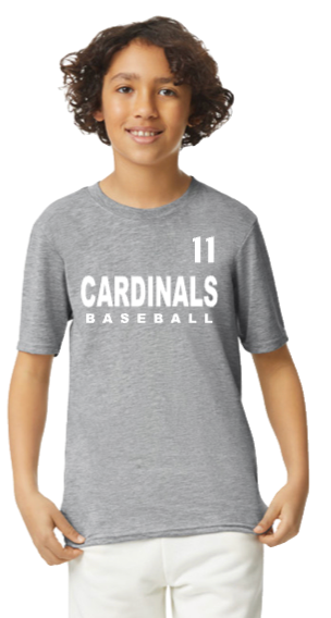Performance T-Shirt with Optional Custom Number (Youth/Adult)