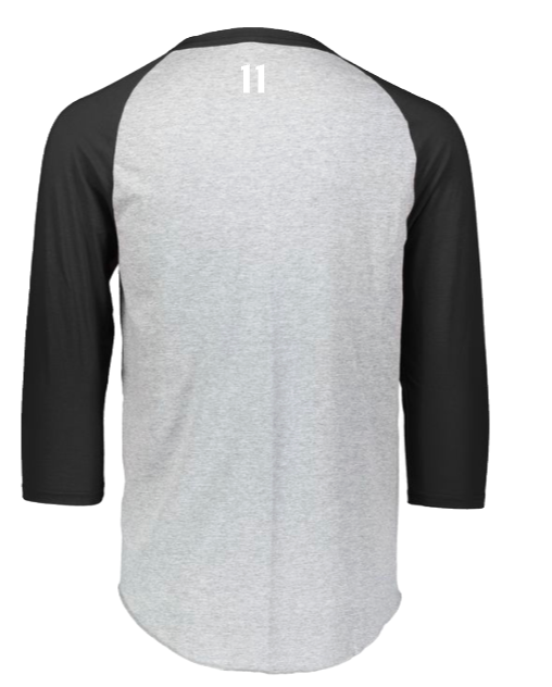 Cardinals Baseball 3/4 Sleeve Tee Youth/Adult WITH Optional Number