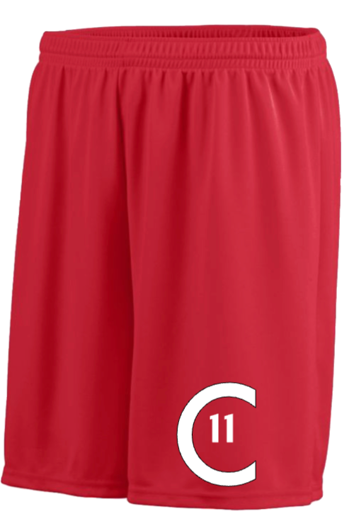 Cardinals Shorts 7" with Number(Youth/Adult)