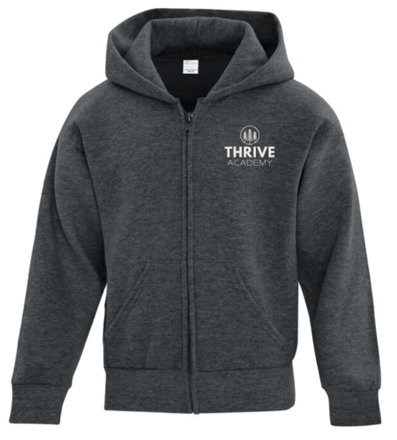 Thrive Full Zip Fleece Hoodie (Youth)