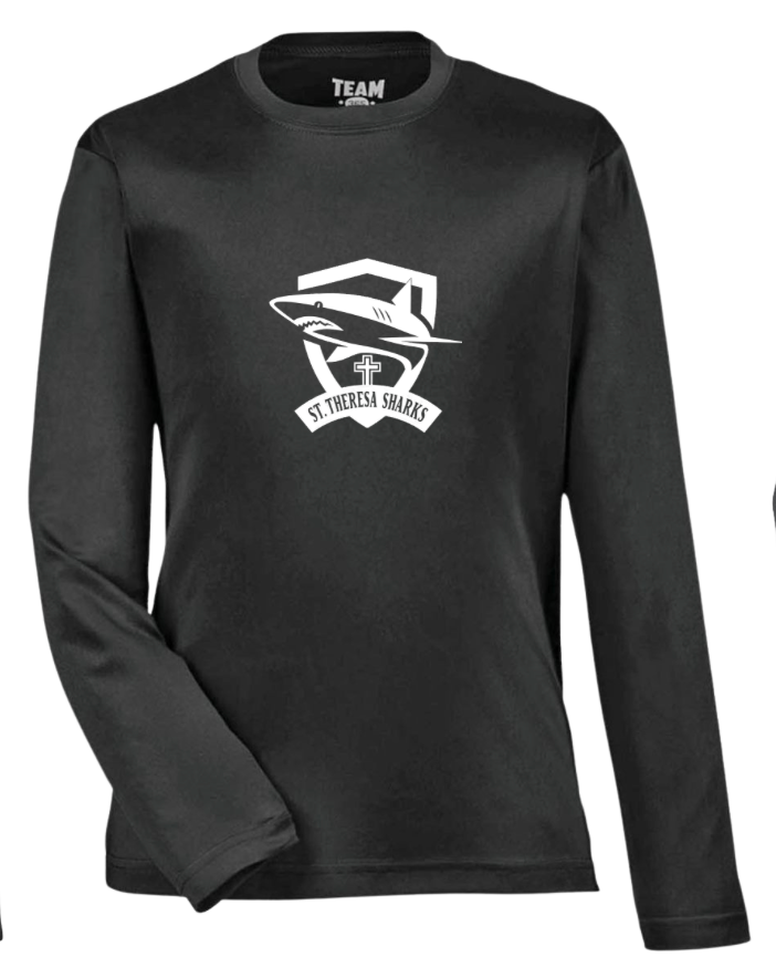 St. Theresa Long Sleeve Performance Tee - Youth