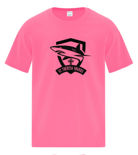 St. Theresa Full Logo Cotton Tees -Youth