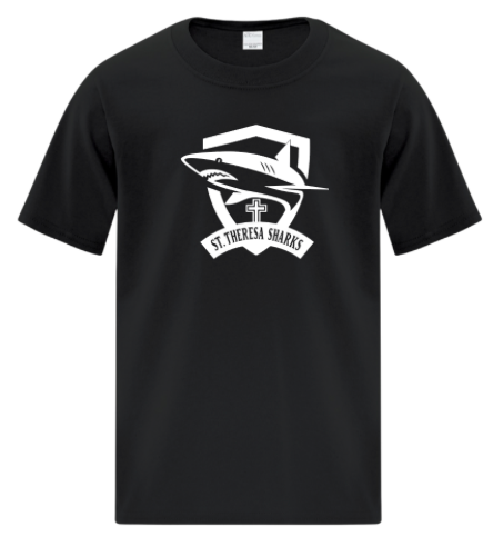 St. Theresa Full Logo Cotton Tees -Youth