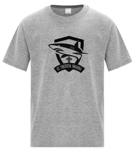 St. Theresa Full Logo Cotton Tees -Youth