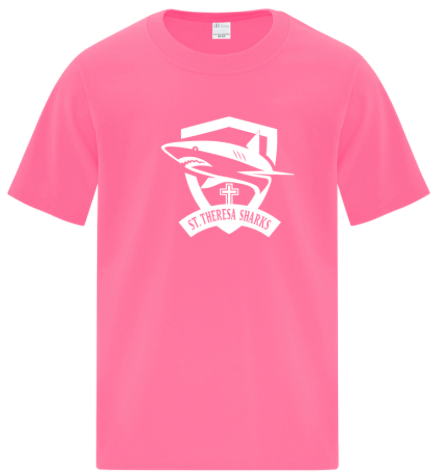 St. Theresa Full Logo Cotton Tees -Youth