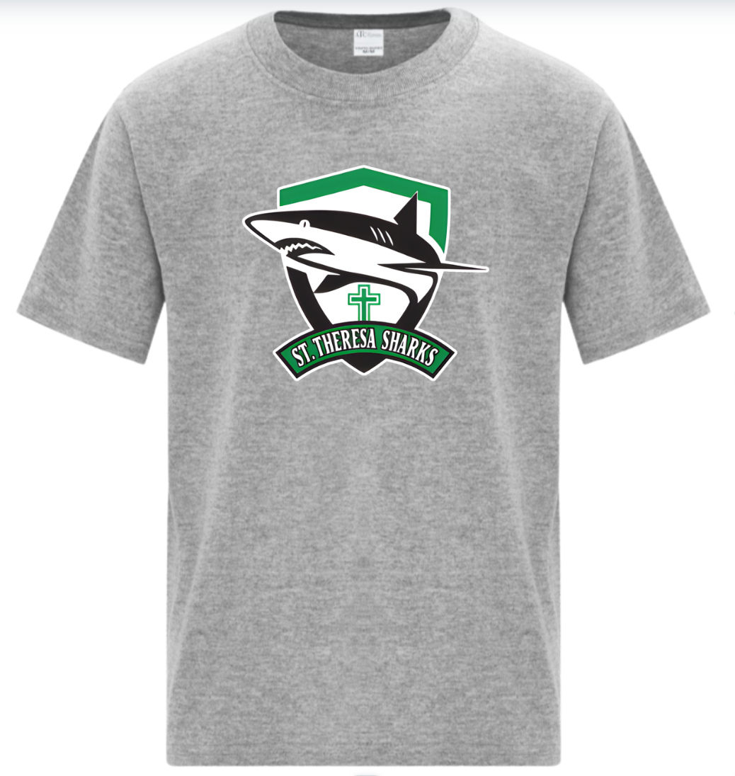 St. Theresa Full Logo Cotton Tees - Adult