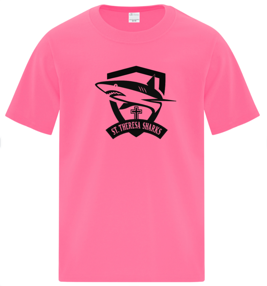 St. Theresa Full Logo Cotton Tees - Adult