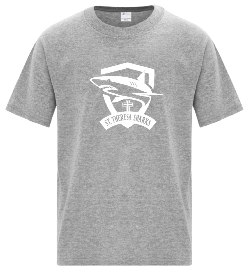 St. Theresa Full Logo Cotton Tees - Adult