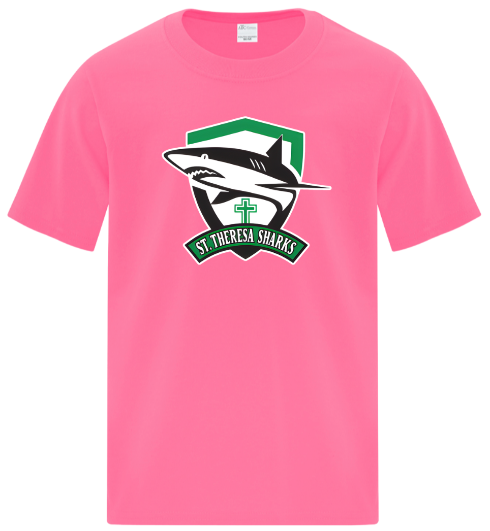 St. Theresa Full Logo Cotton Tees - Adult