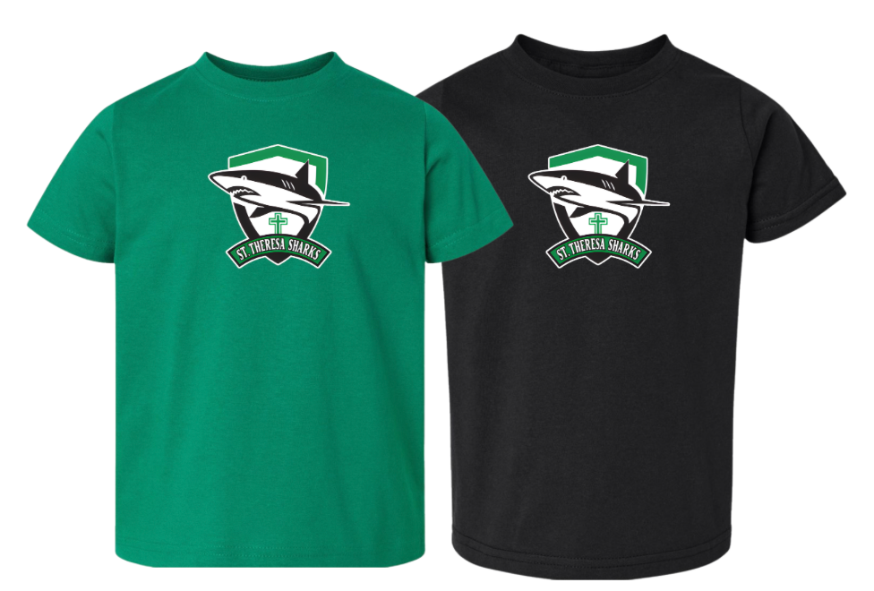 St. Theresa Cotton Tees -TODDLER 3T 4T 5/6T