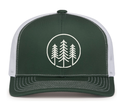 Embroidered Tree Trucker Hat
