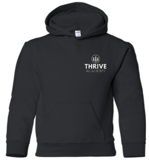 Thrive Left Crest Hoodies- Youth