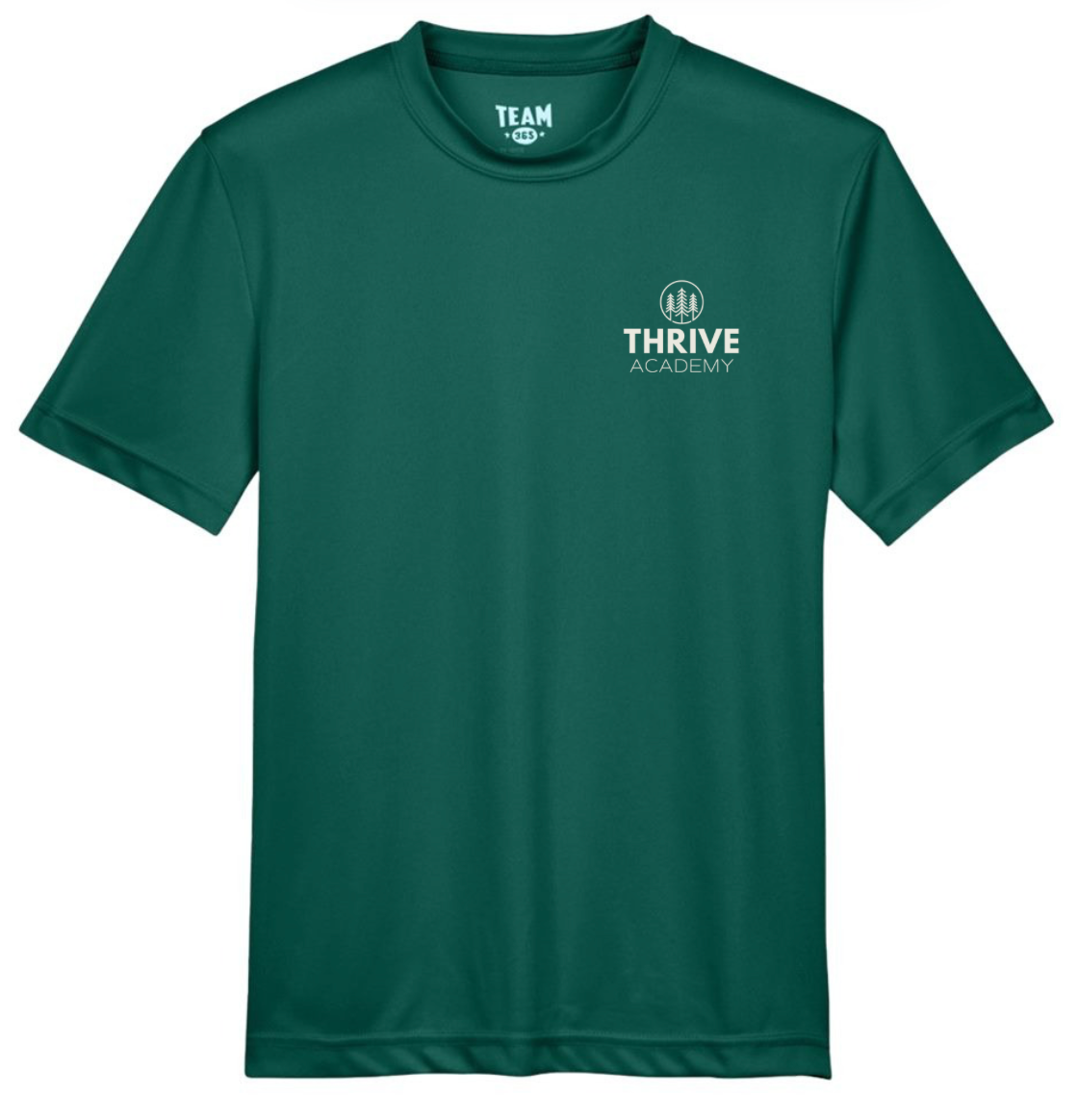 Thrive Academy Performance Tee - Left Crest (Youth)