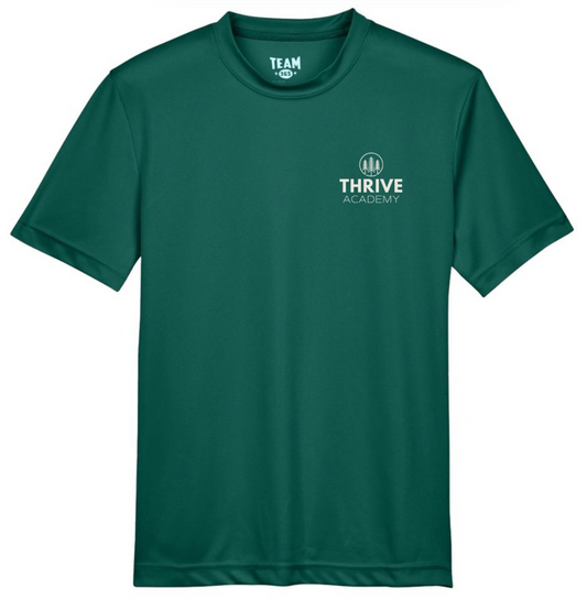 Thrive Academy Performance Tee - Left Crest (Youth)