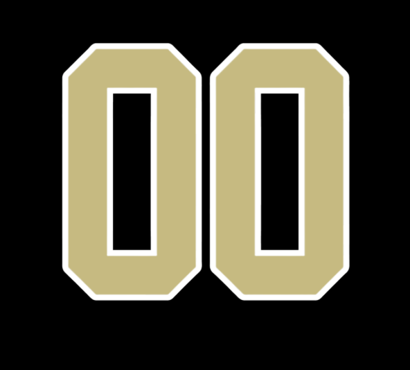 West London Hawks Team Number Helmet Stickers