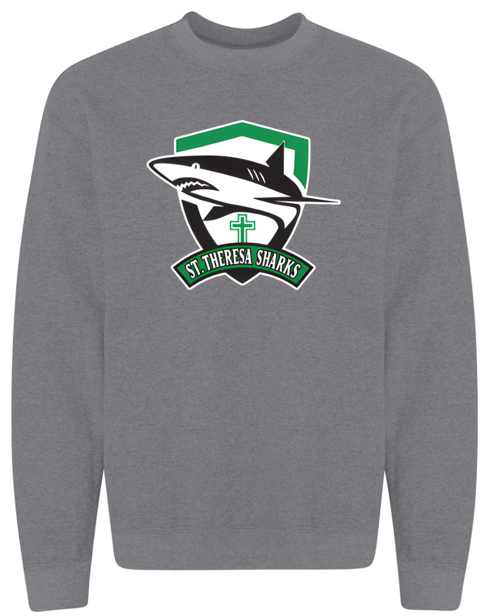 St. Theresa Full Logo Crewneck Sweatshirt  - Adult