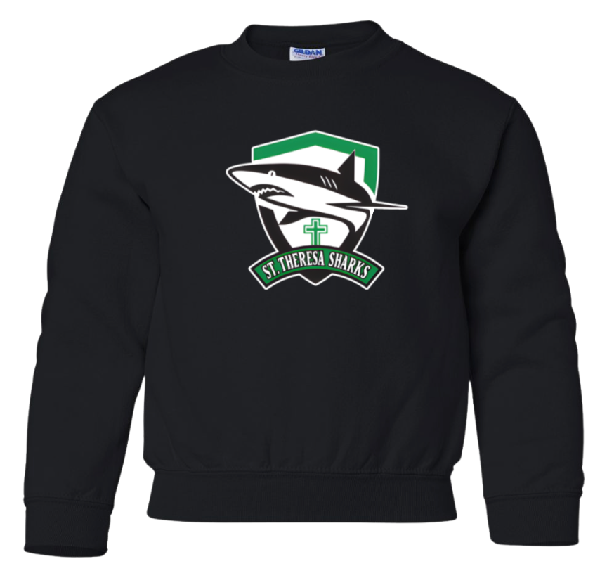 St. Theresa Full Logo Crewneck Sweatshirt  - Youth
