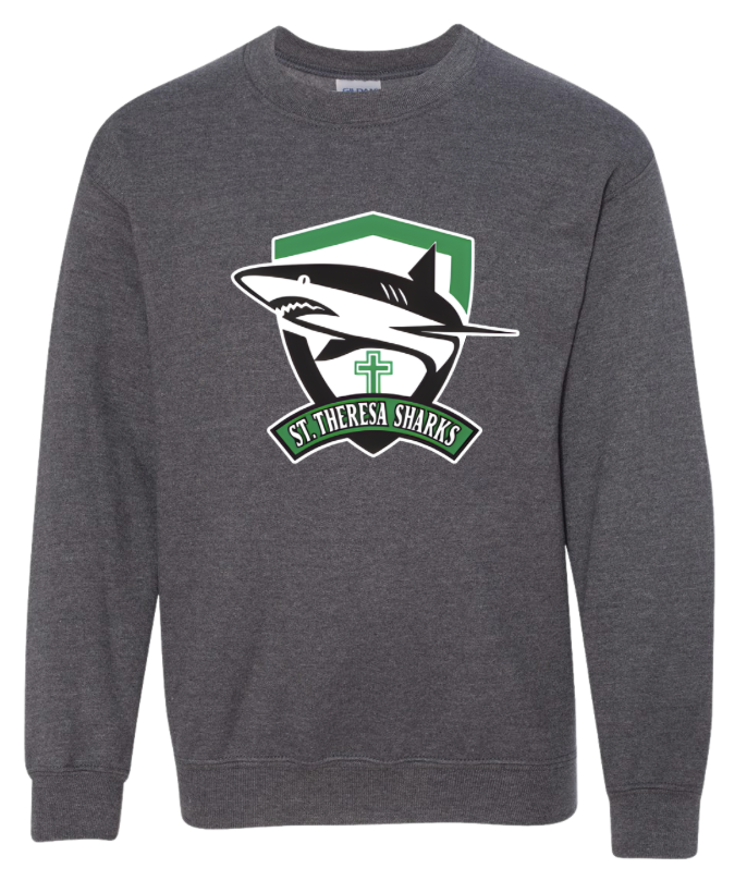 St. Theresa Full Logo Crewneck Sweatshirt  - Youth