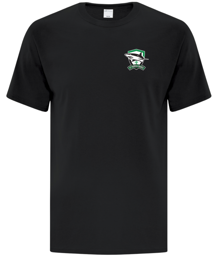 St. Theresa Left Crest  Cotton Tees - Adult
