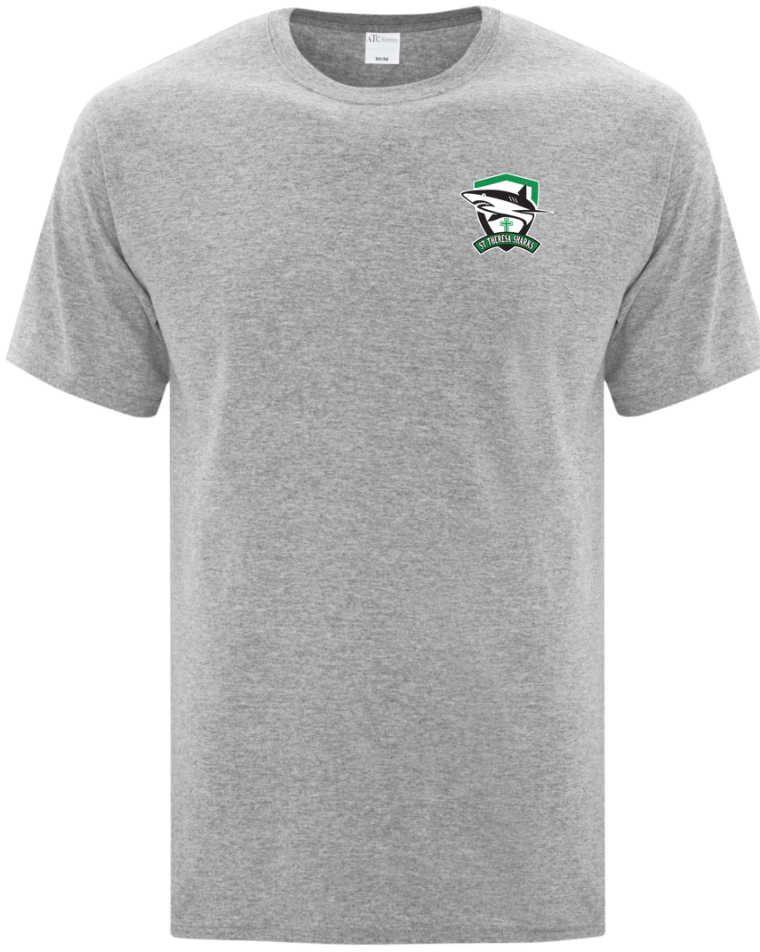 St. Theresa Left Crest  Cotton Tees - Adult