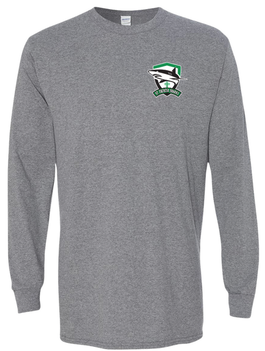 St. Theresa Left Crest Long Sleeve Tee  - Adult