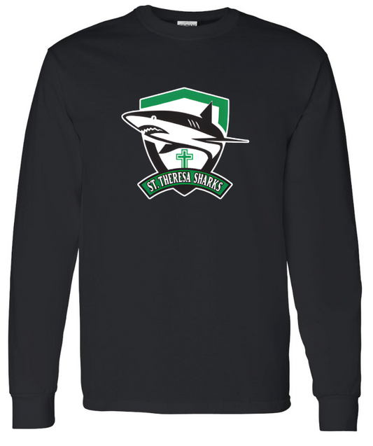 St. Theresa Full Logo Long Sleeve Tee  - Adult