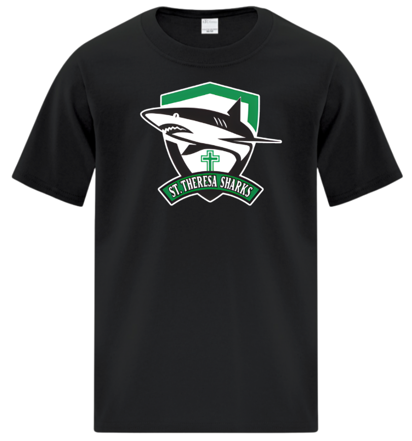 St. Theresa Full Logo Cotton Tees -Youth