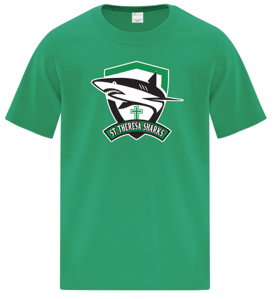 St. Theresa Full Logo Cotton Tees -Youth