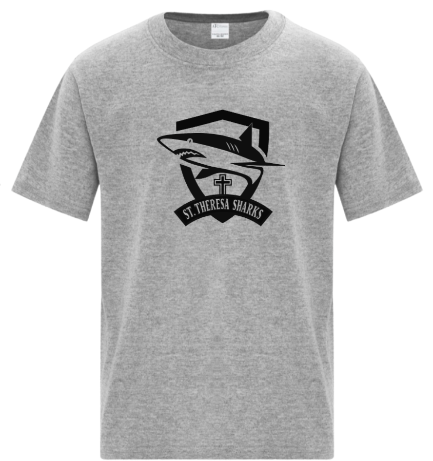 St. Theresa Full Logo Cotton Tees -Youth