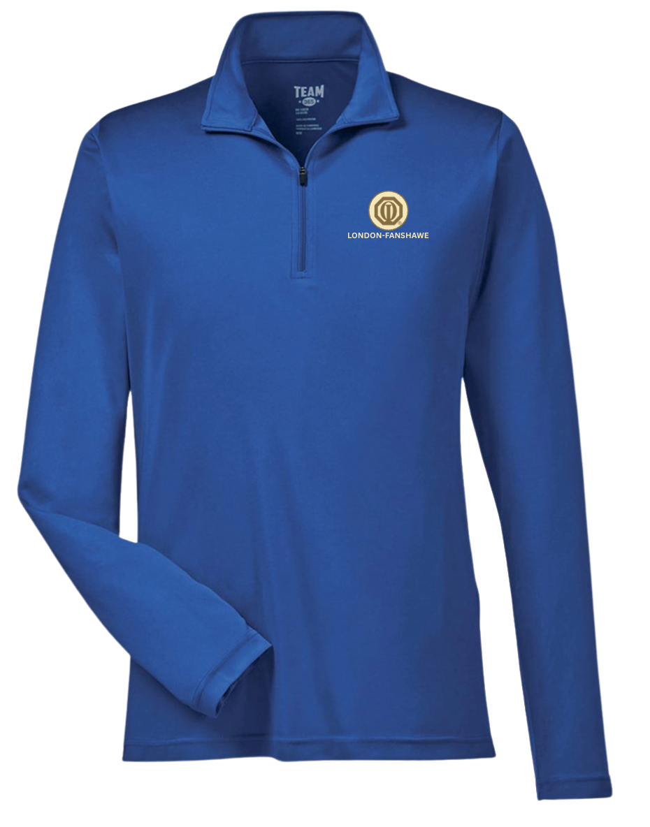 London-Fanshawe Optimist Long Sleeve 1/4 Zip Shirt (Men)