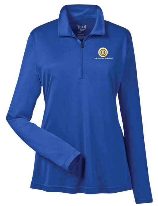 London-Fanshawe Optimist Long Sleeve 1/4 Zip Shirt (Women)