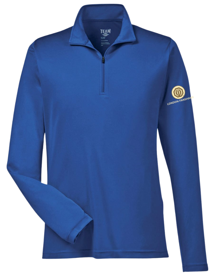 London-Fanshawe Optimist Long Sleeve 1/4 Zip Shirt (Men)